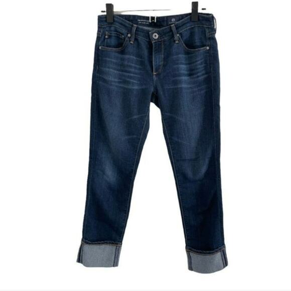 Adriano Goldschmeid for Anthropologie The Stevie Cuff straight leg jeans size 26 - Picture 4 of 12